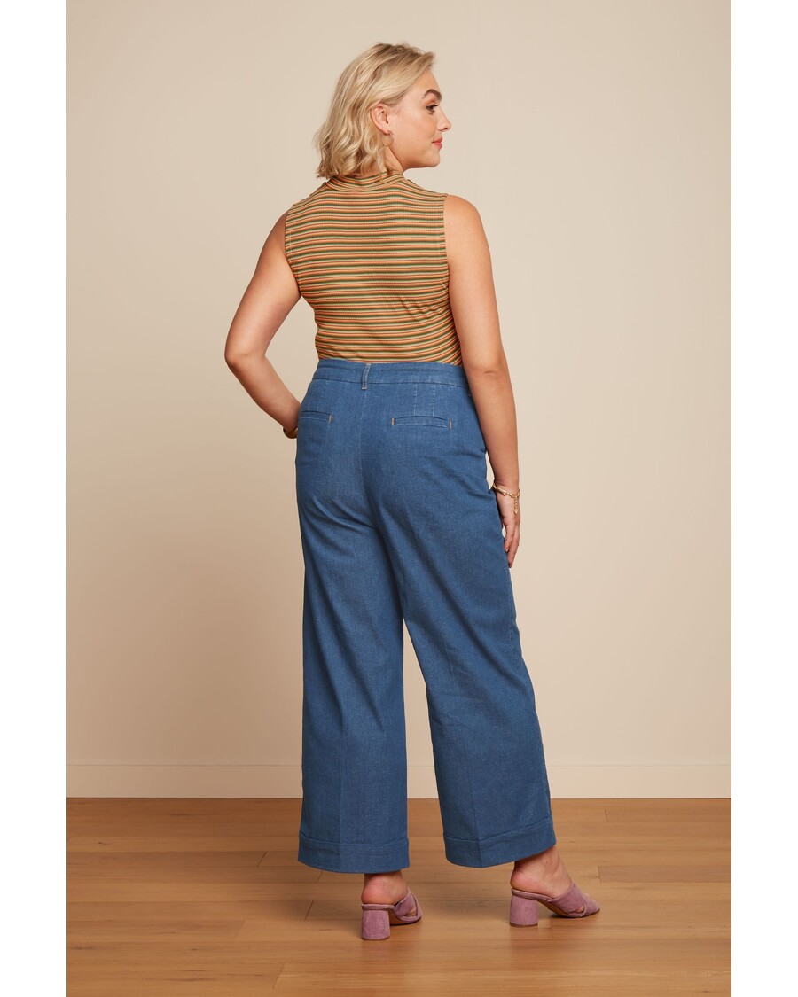 King Louie Turtle Top Boxy Stripe