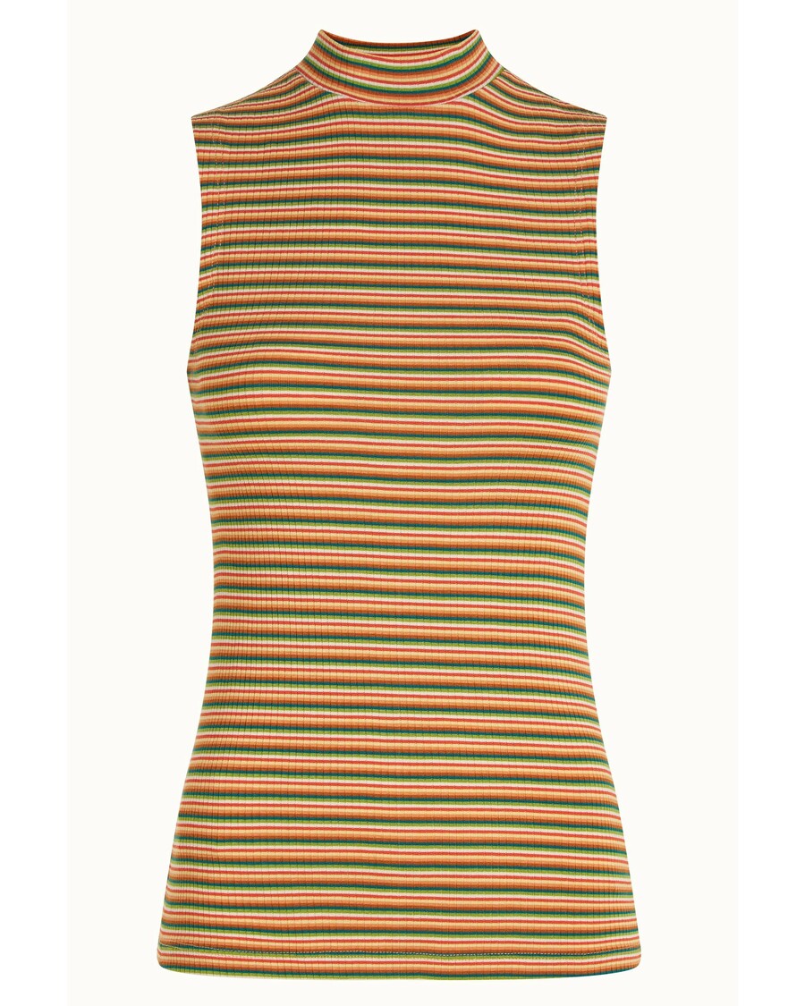 King Louie Turtle Top Boxy Stripe