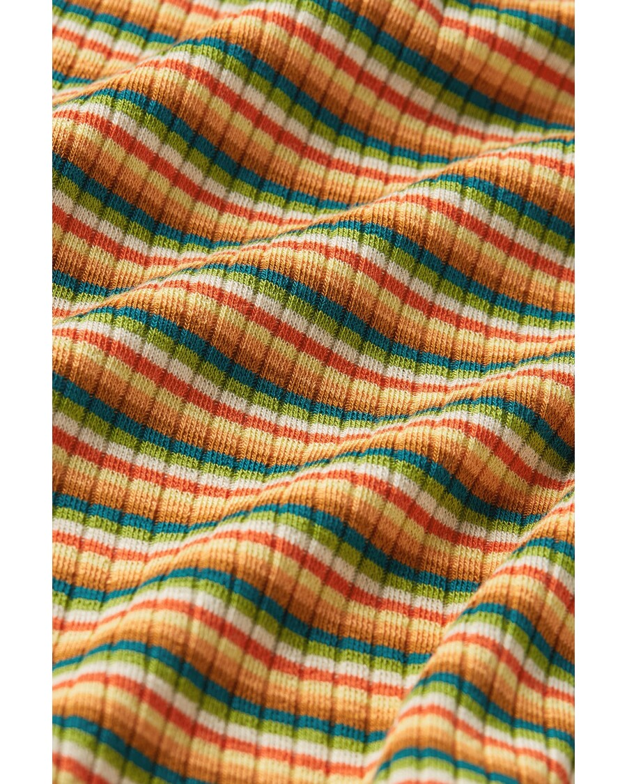 King Louie Turtle Top Boxy Stripe