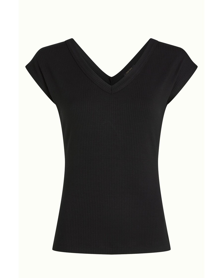 King Louie Double V Top Uni Rib