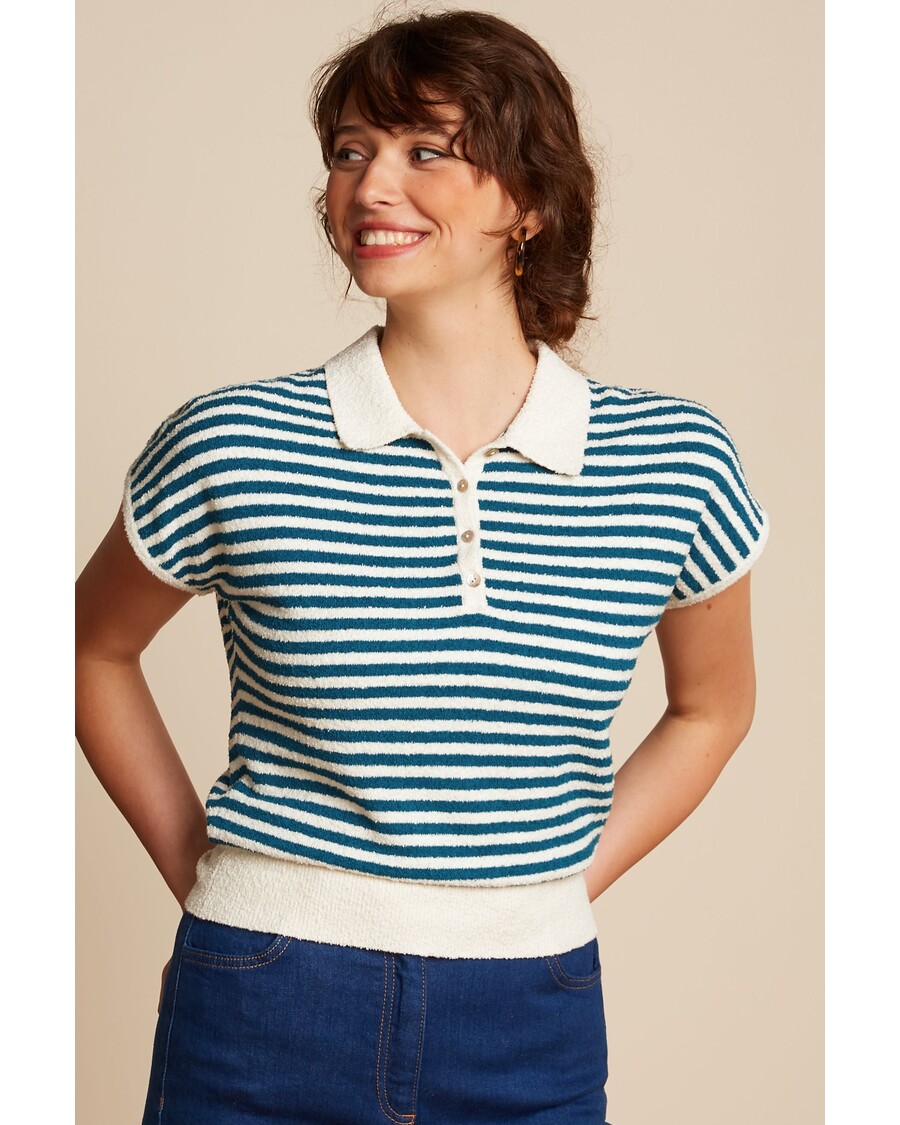 King Louie Ann Polo Top Dee Dee