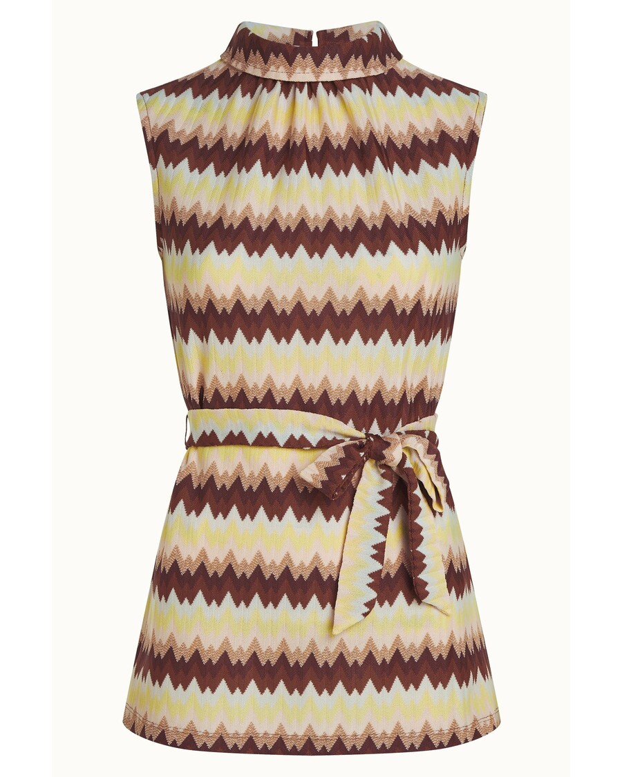 King Louie Dita Tunic Top Carmine