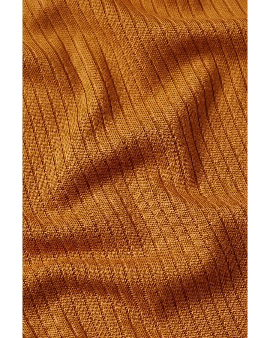 King Louie Rollneck Top Uni Rib