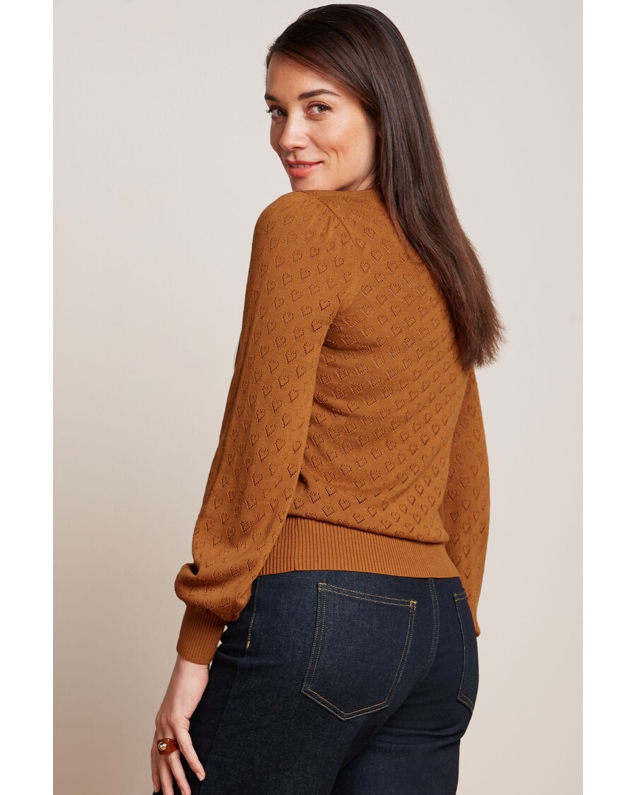 King Louie Bell Yoke Top Heart Ajour