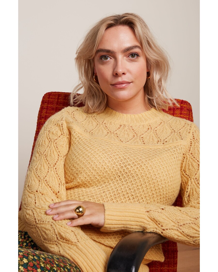 King Louie Jeannie Yoke Sweater Farfalle