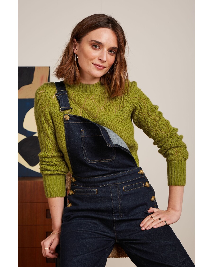 King Louie Jeannie Yoke Sweater Farfalle