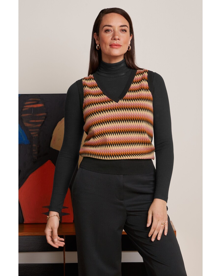 King Louie V Neck Spencer Birdie