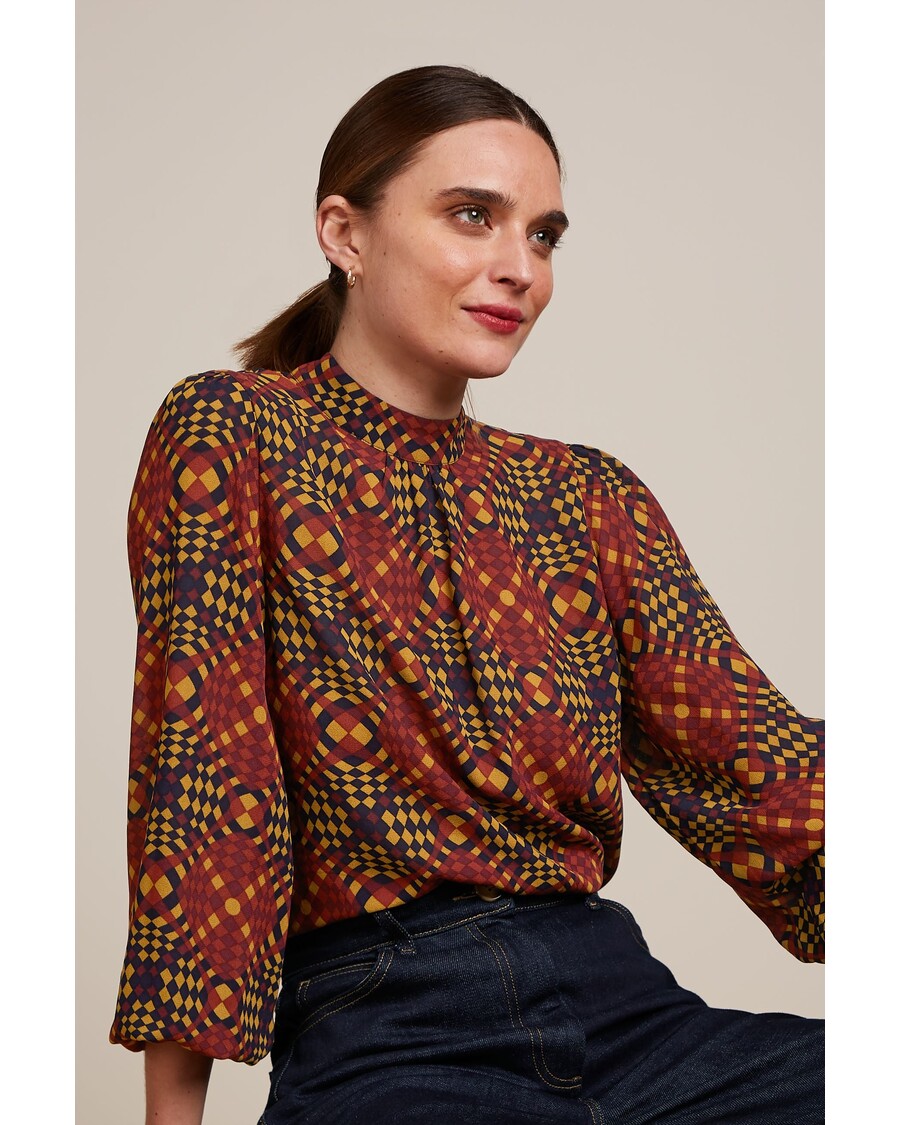 King Louie Phoebe Top Zesty