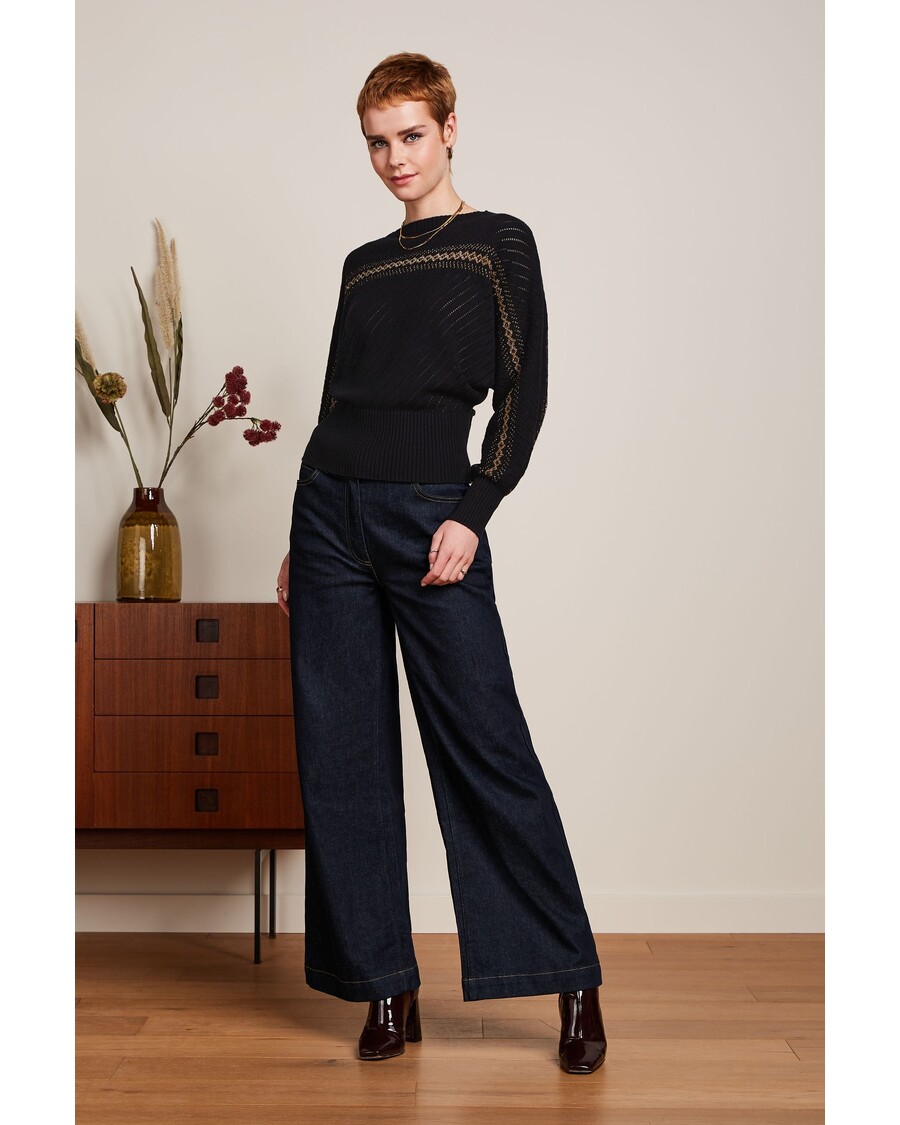 King Louie Nadia Knit Top Eighties