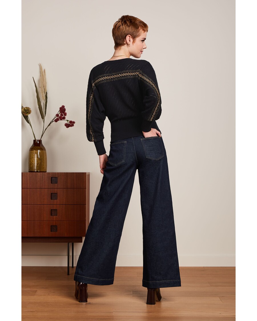 King Louie Nadia Knit Top Eighties