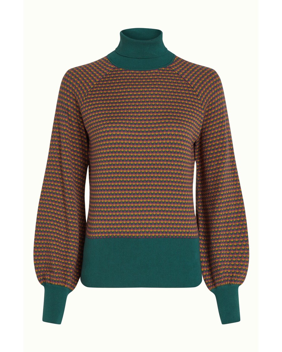 King Louie Rollneck Puff Top Graham