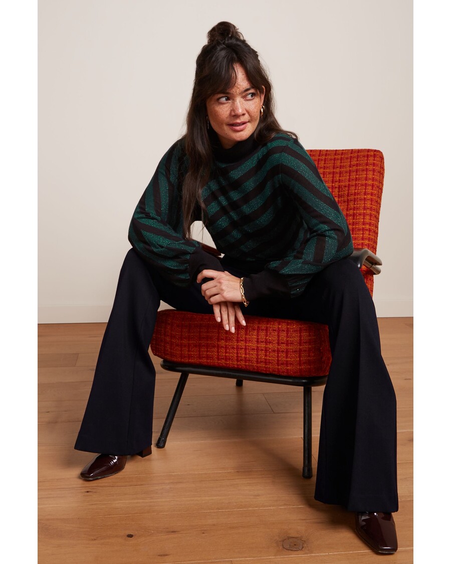 King Louie Tina Top Spiro Stripe