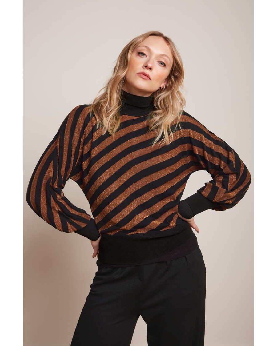 King Louie Tina Top Spiro Stripe