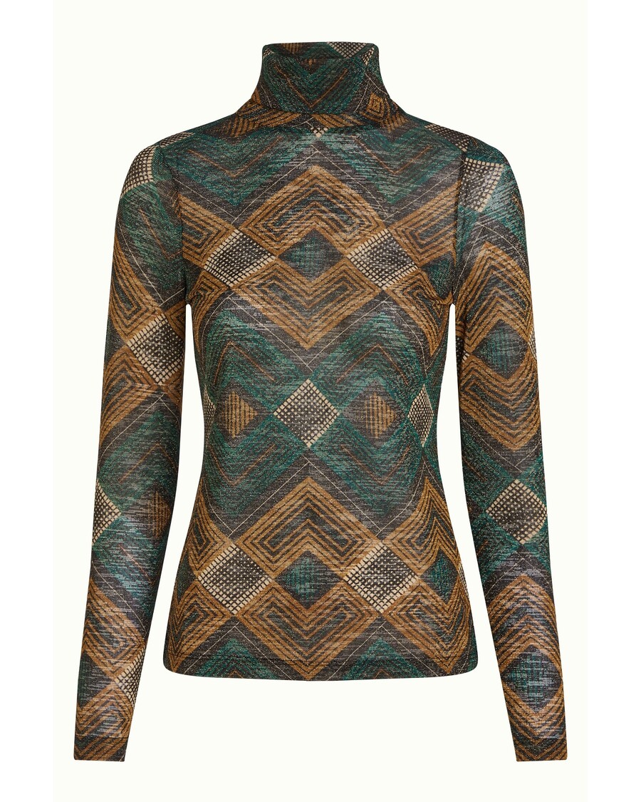 King Louie Betsy Rollneck Top Morrison