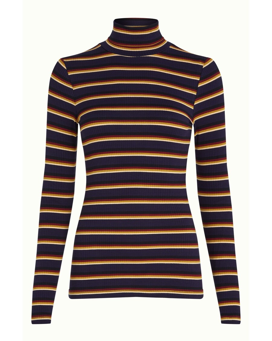 King Louie Rollneck Top Century Stripe