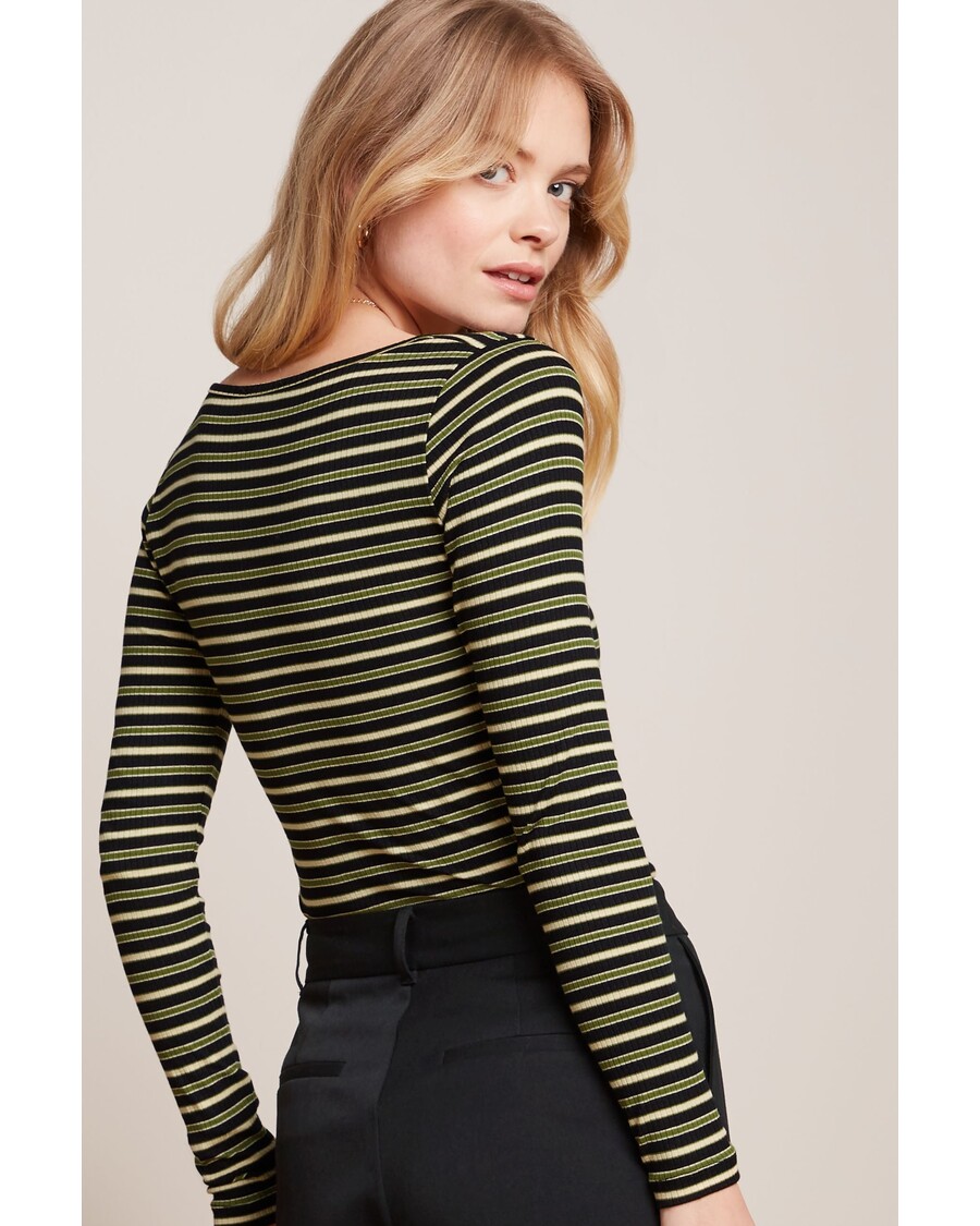 King Louie Carice V Top Pimm Stripe