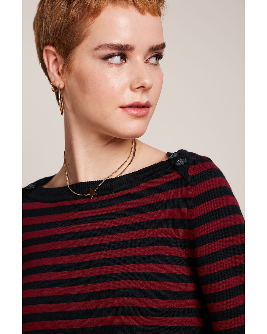King Louie Marie Bell Top Loop Stripe