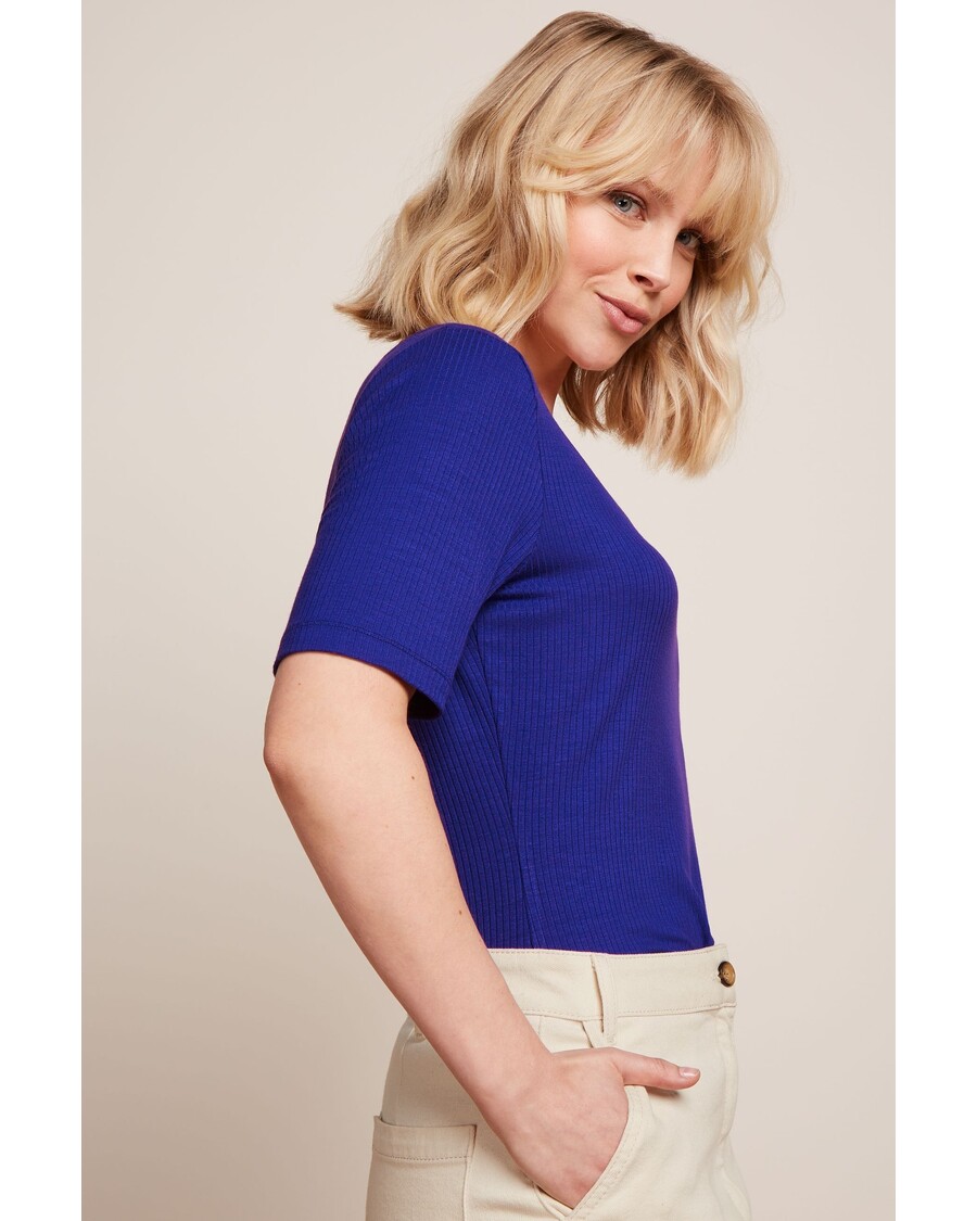 King Louie Carice Top Uni Rib