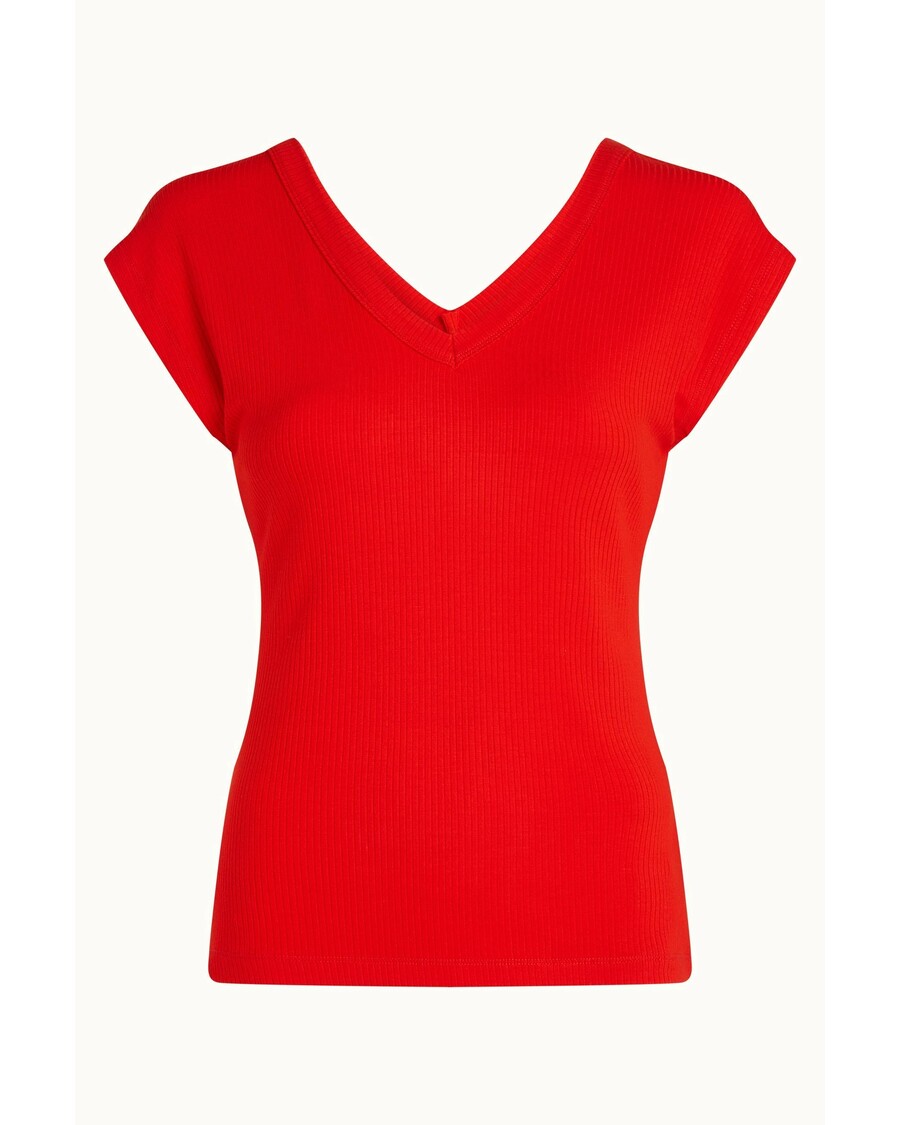 King Louie Double V Top Uni Rib