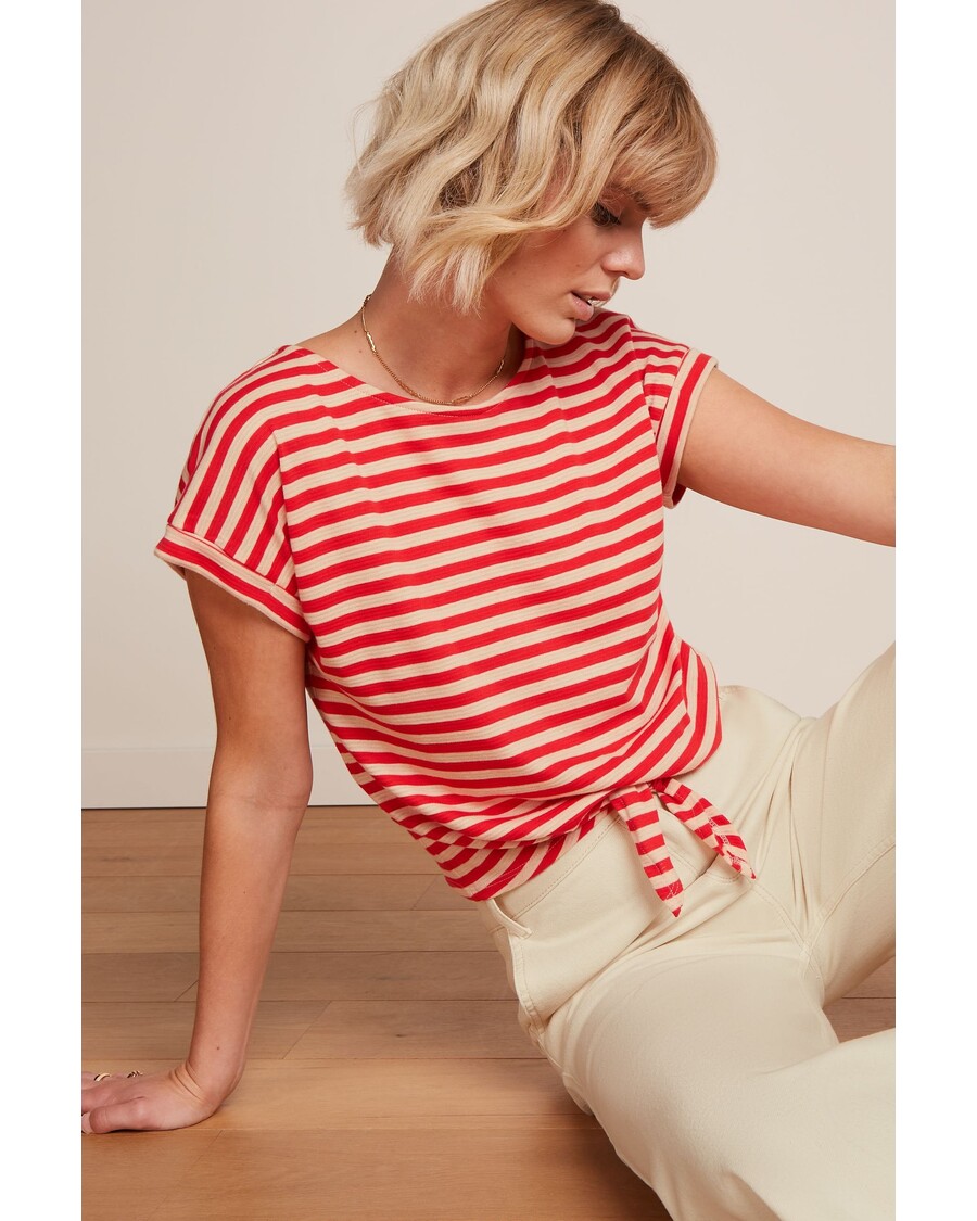 King Louie Aria Knot Top Chopito Stripe
