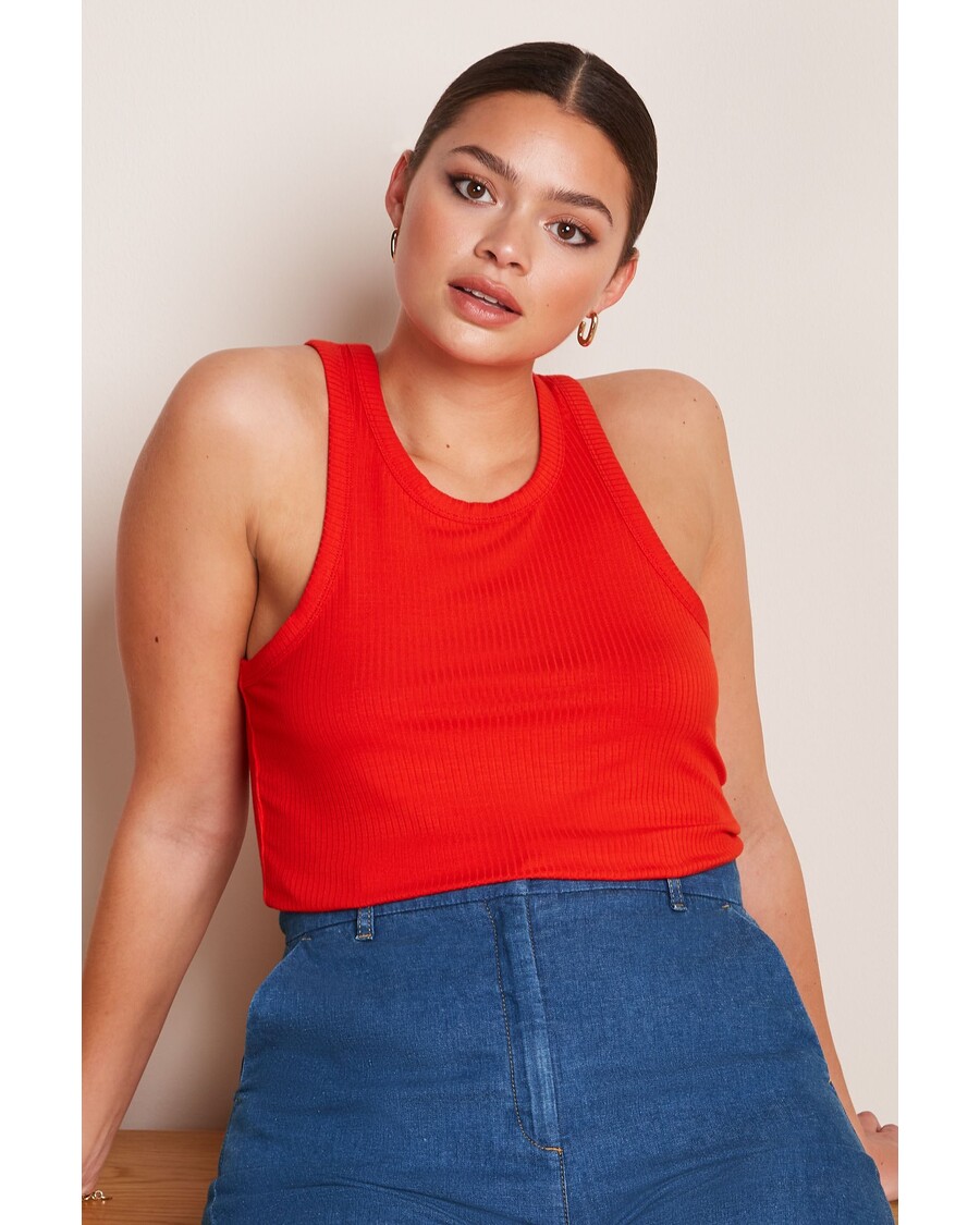 King Louie Elvira Camisole Uni Rib