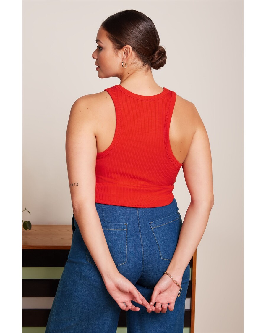 King Louie Elvira Camisole Uni Rib