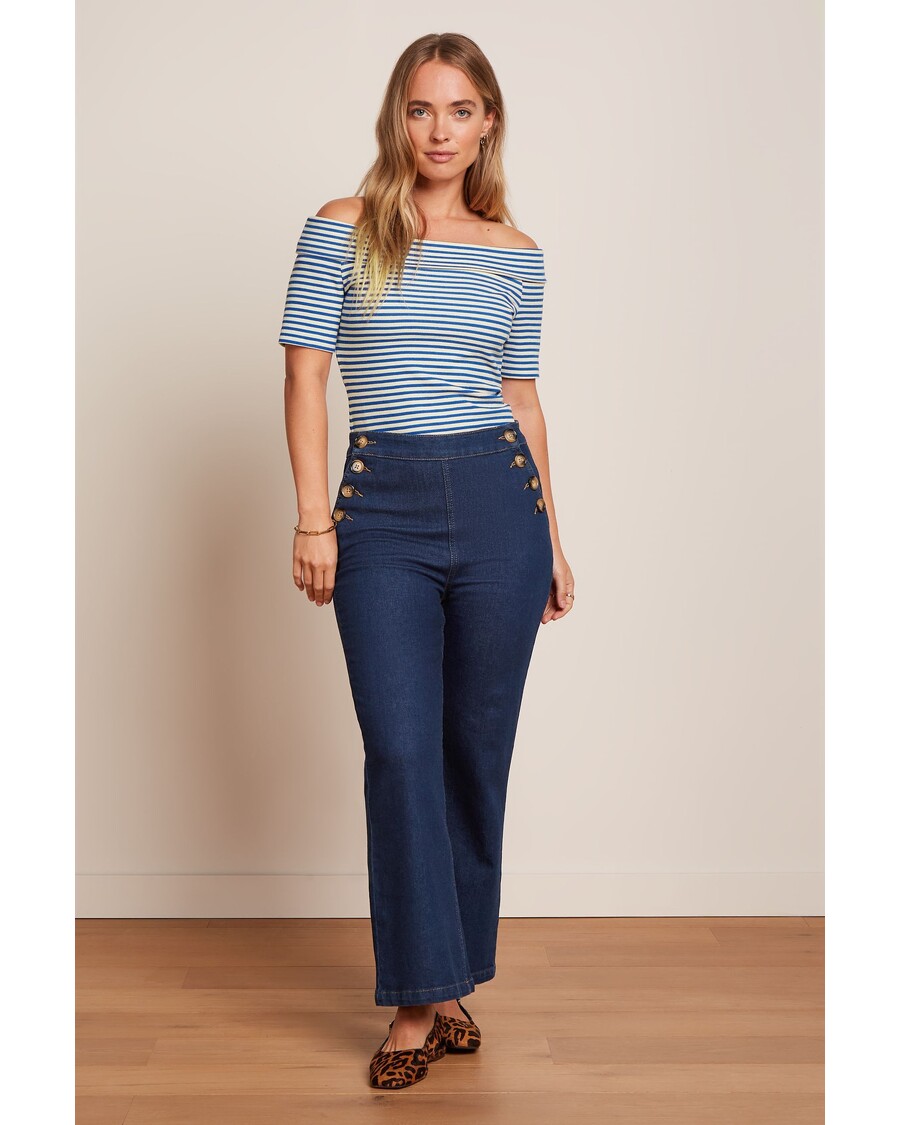 King Louie Nives Top Mariniere Stripe