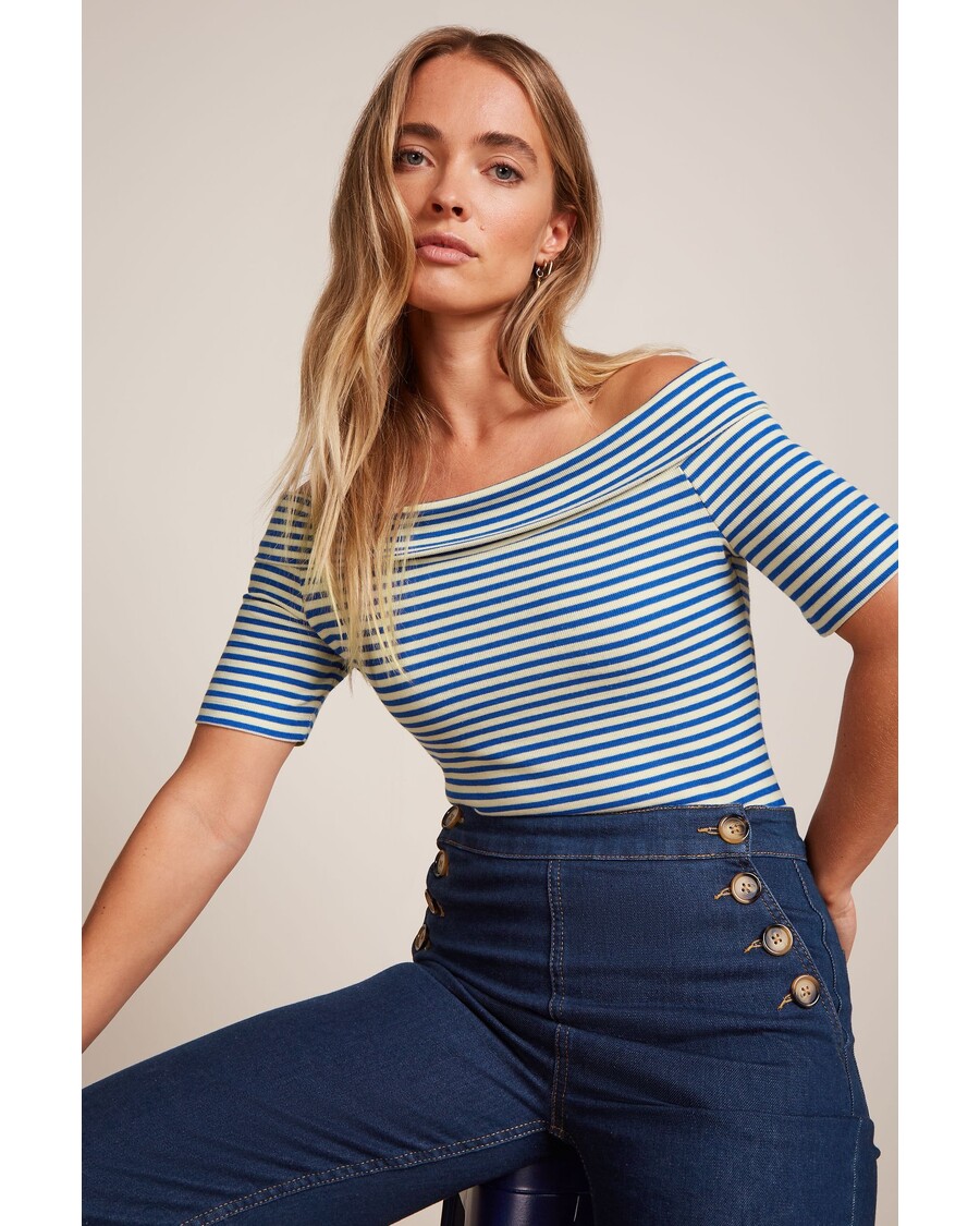 King Louie Nives Top Mariniere Stripe
