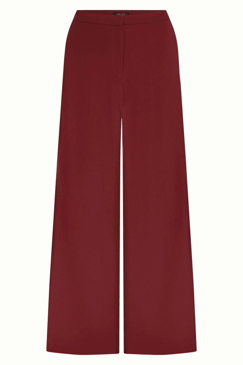 König Louie Peppa Hosen Gewebtes Crepe