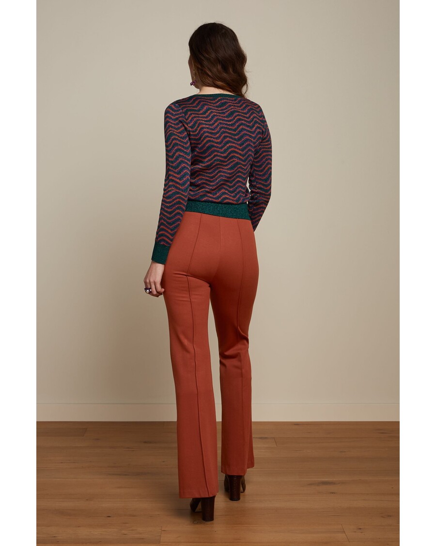 King Louie Gael Pintuck Pants Aurora