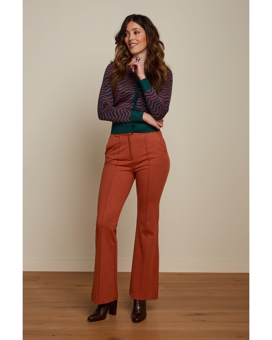 King Louie Gael Pintuck Pants Aurora