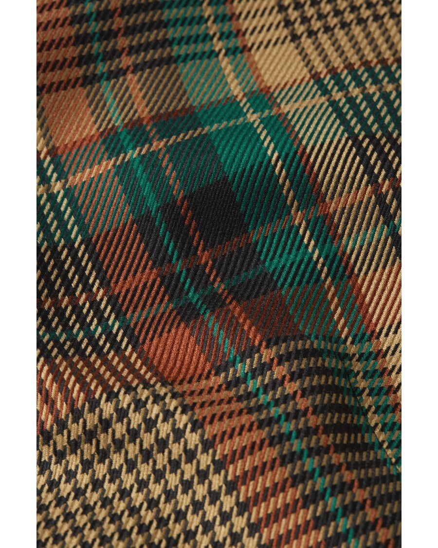 King Louie Pia Culotte Feathers Check