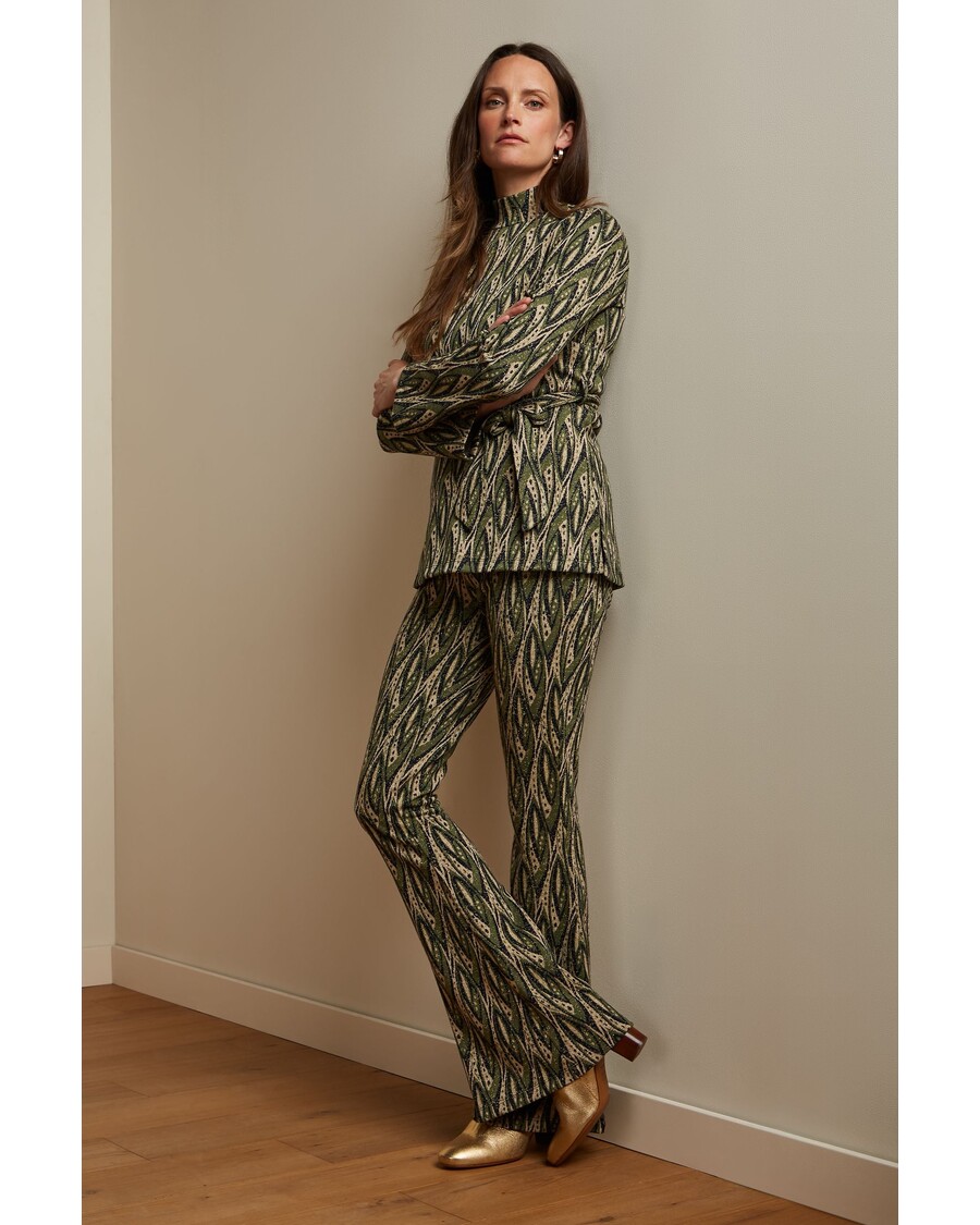 King Louie Border Flared Pants Victory