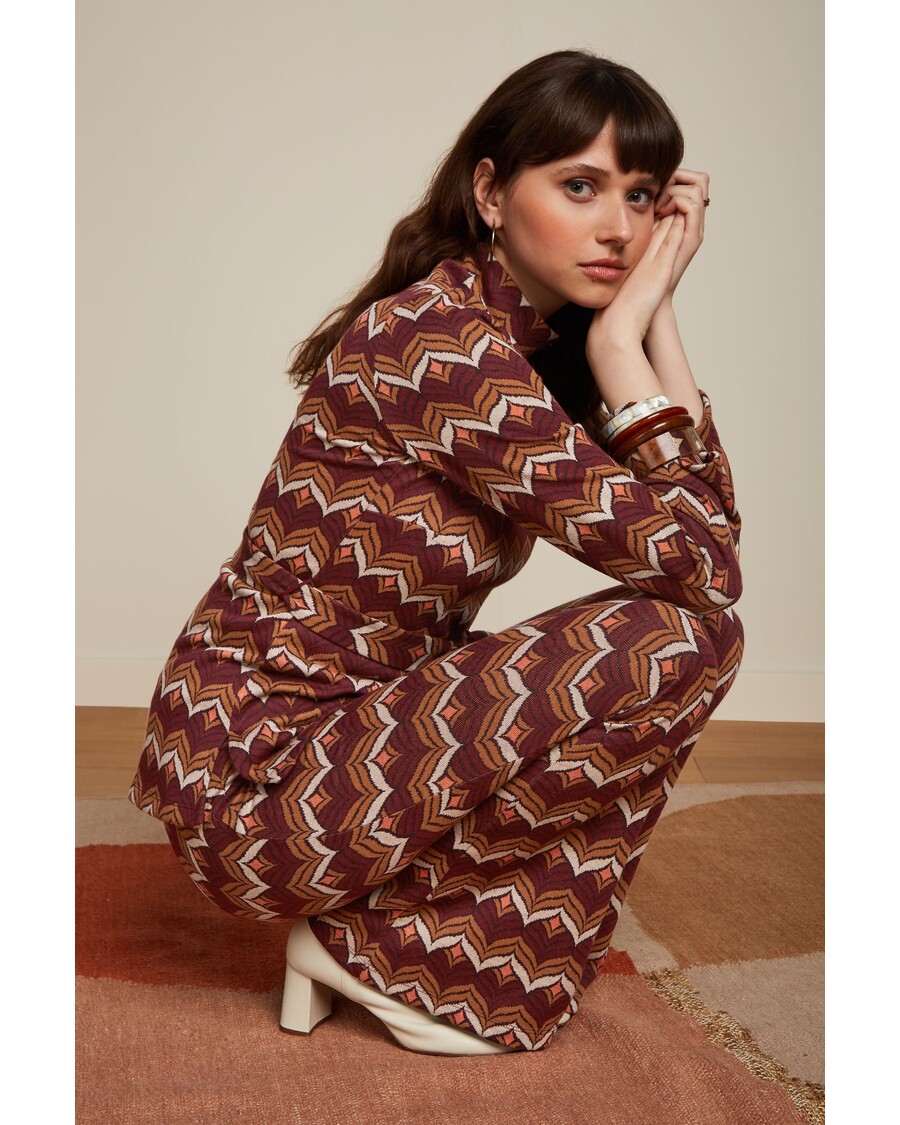 King Louie Border Flared Pants Lounge