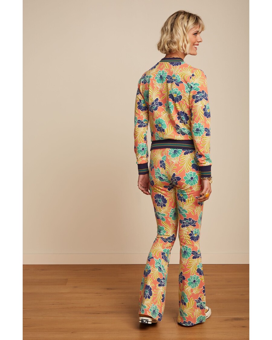 King Louie Border Flared Pants Lake