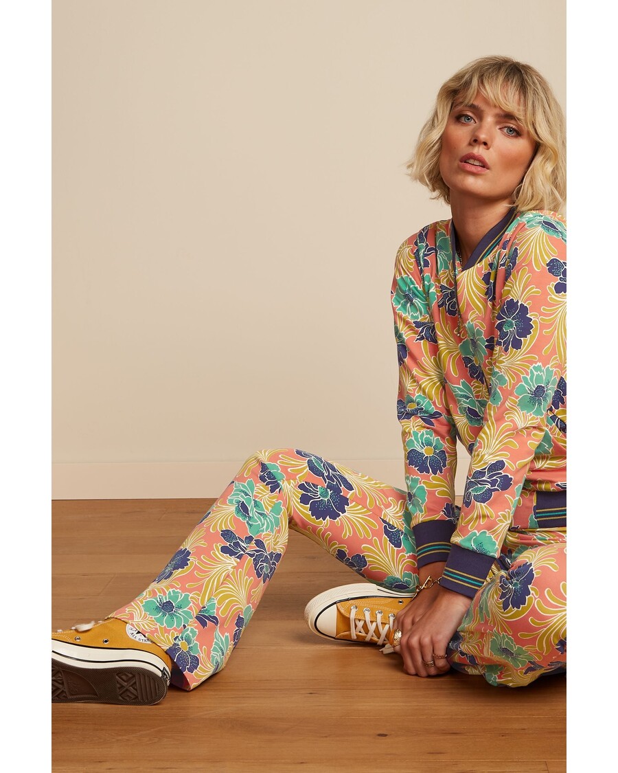 King Louie Border Flared Pants Lake