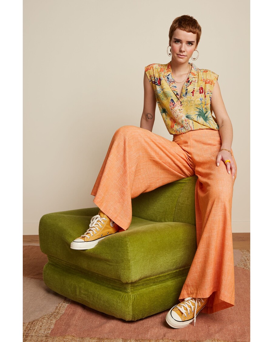 King Louie Palazzo Pants Camonte