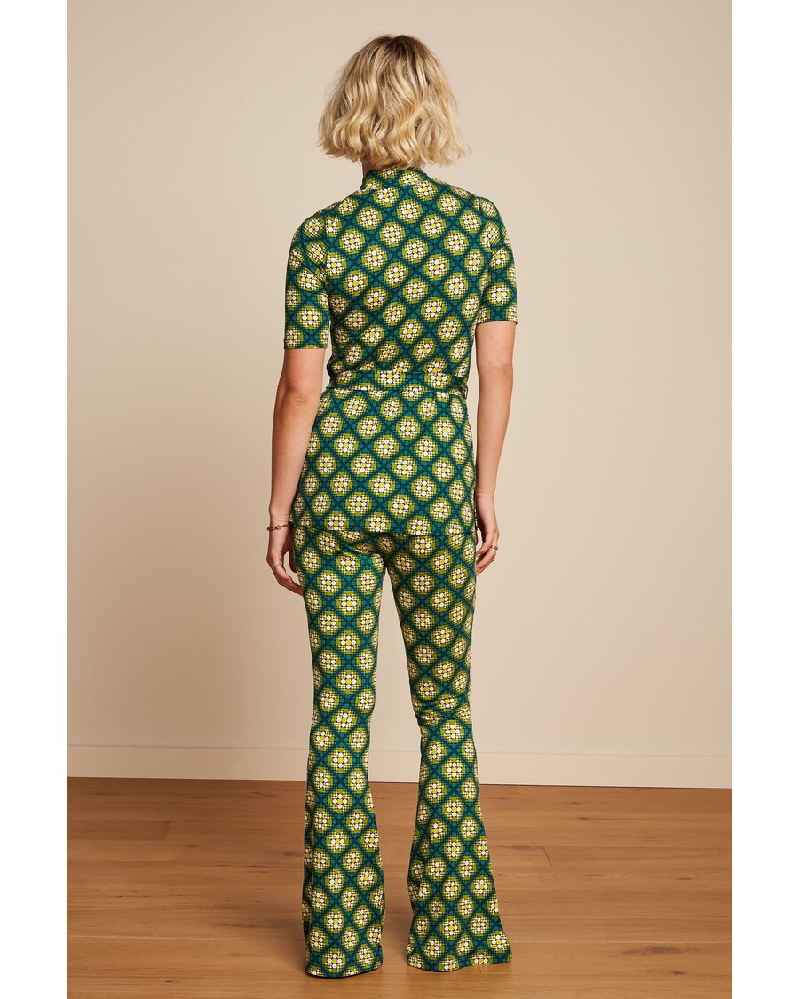 King Louie Border Flared Pants Kirby