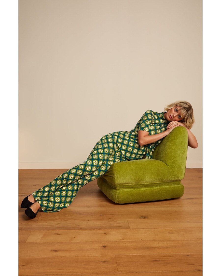 King Louie Border Flared Pants Kirby