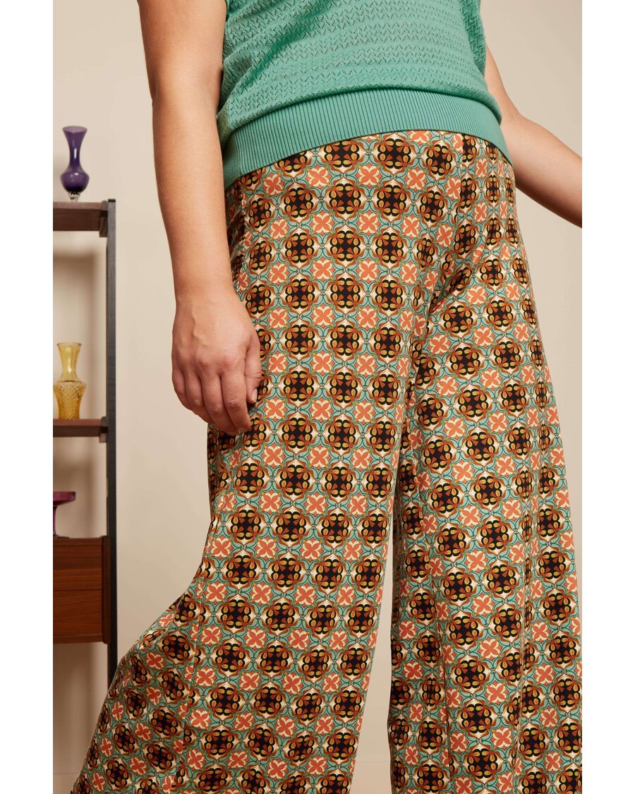 King Louie Border Palazzo Pants Casey