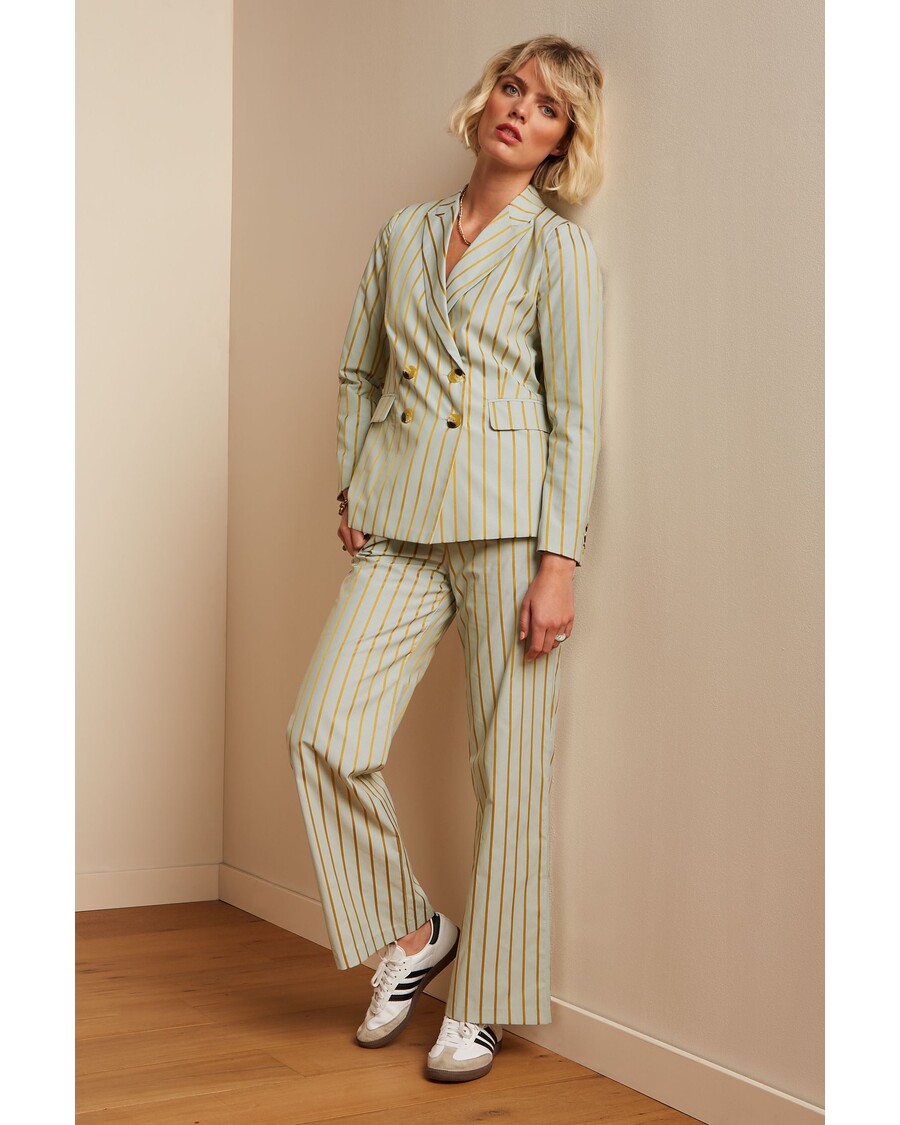 King Louie Ethel Pants Ash Stripe