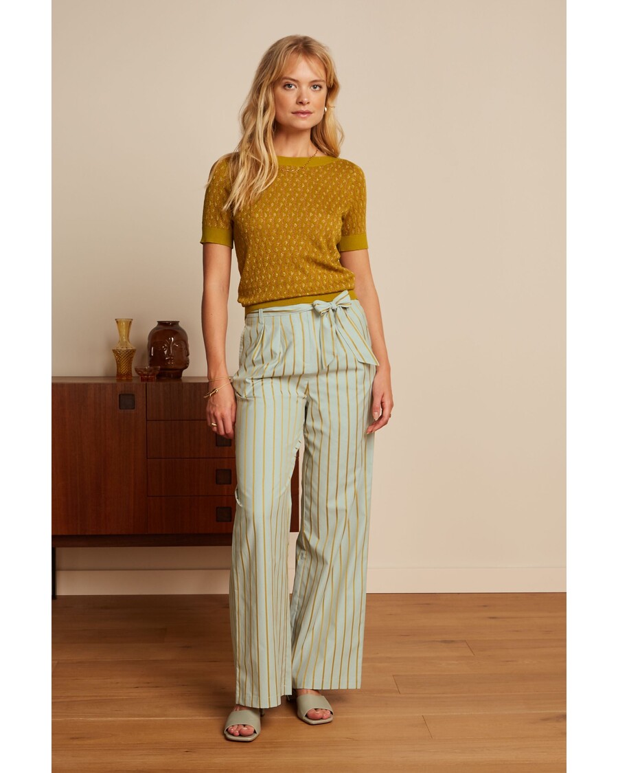 King Louie Neva Pants Ash Stripe