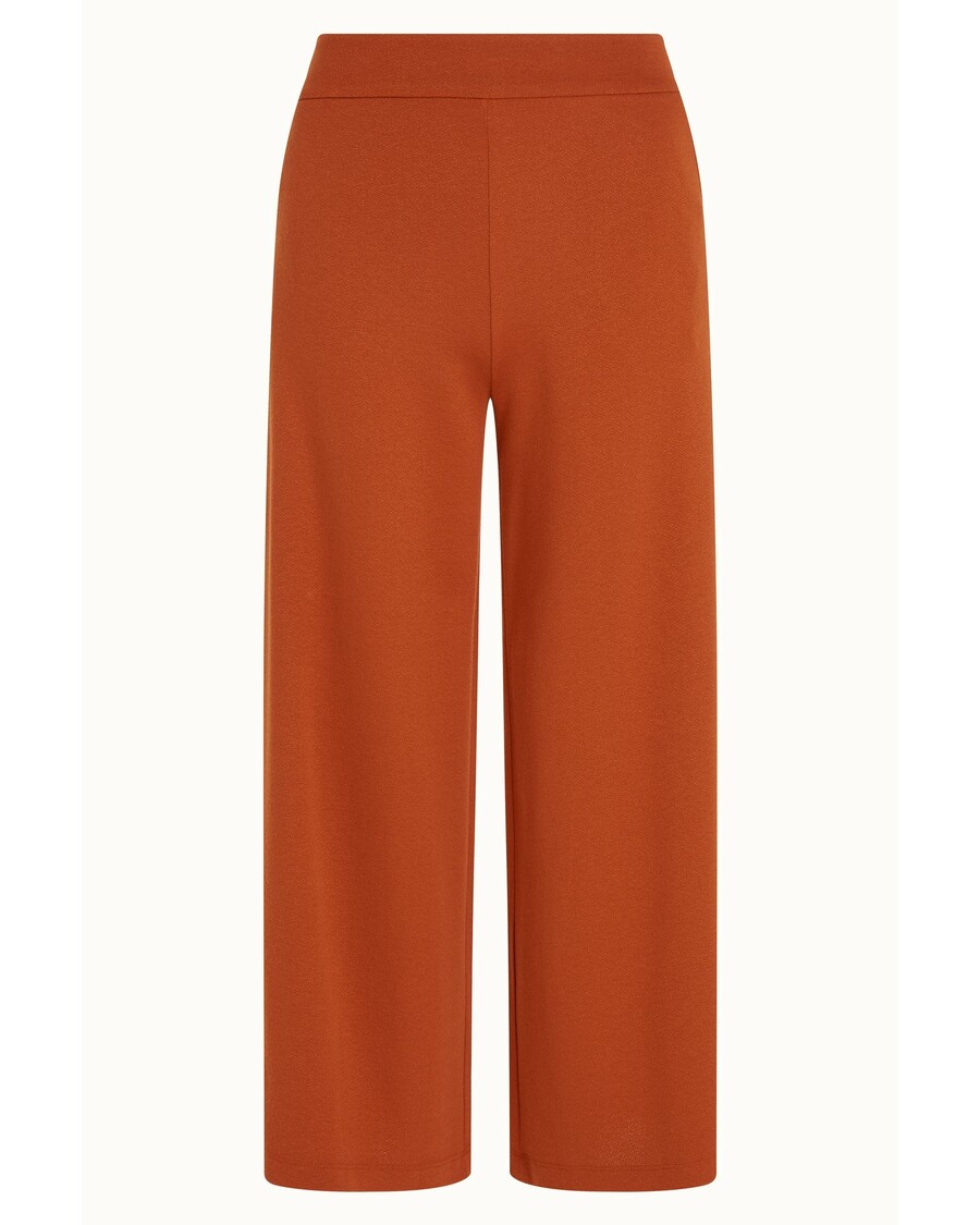 Král Louie Border Palazzo Oříznuté Kalhoty Milano Krep