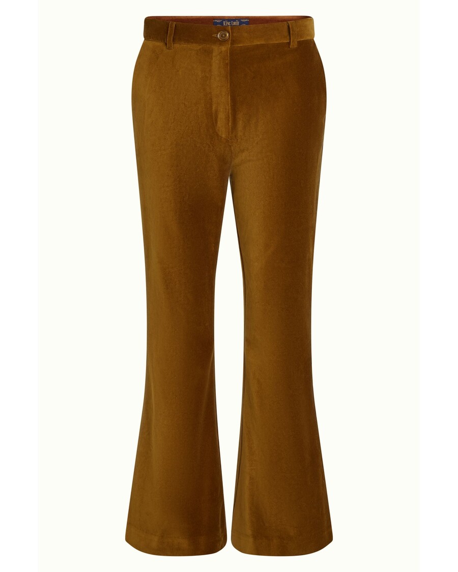King Louie Marcie Flared Pants Uni Fargo