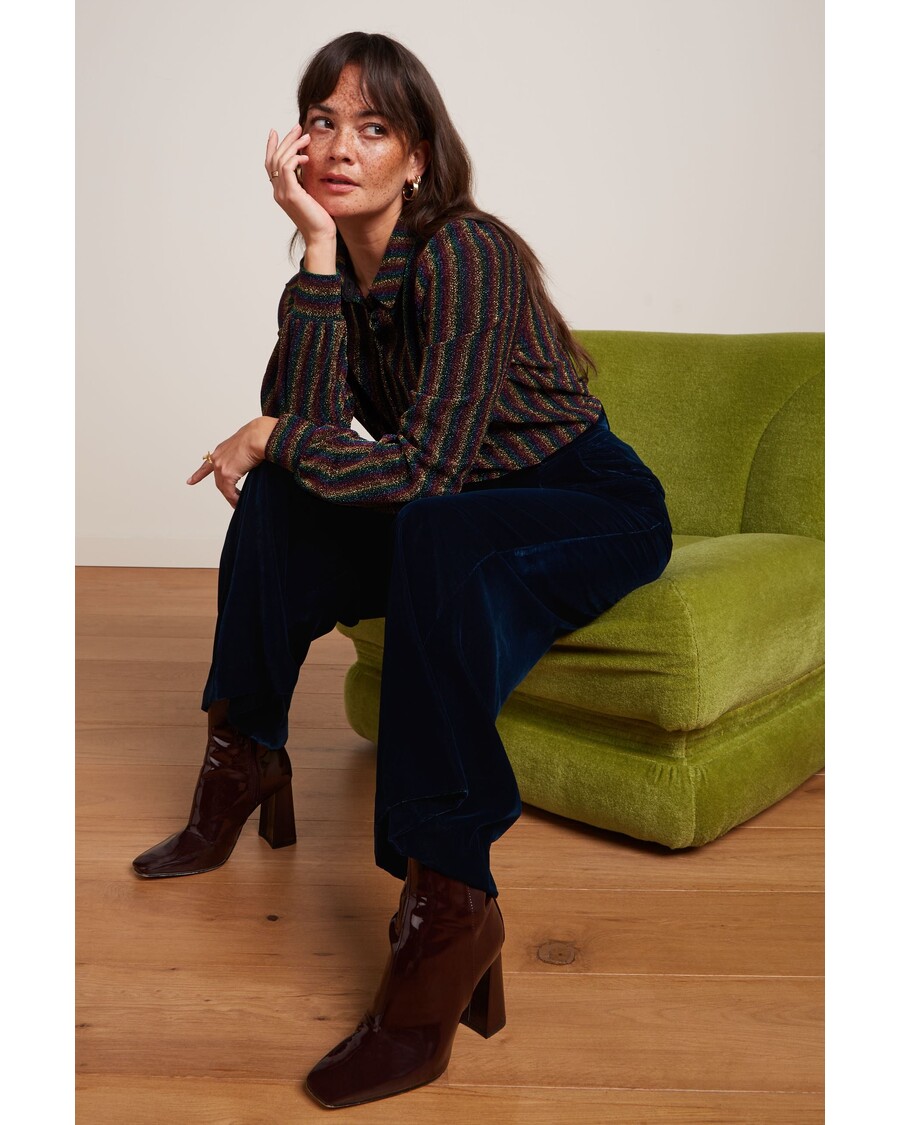 King Louie Ava Pants Gamine Velvet