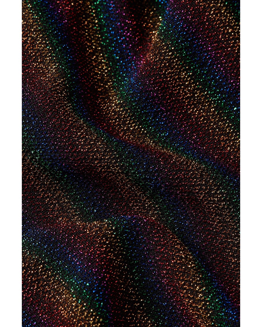 King Louie Border Flared Pants Alma Lurex