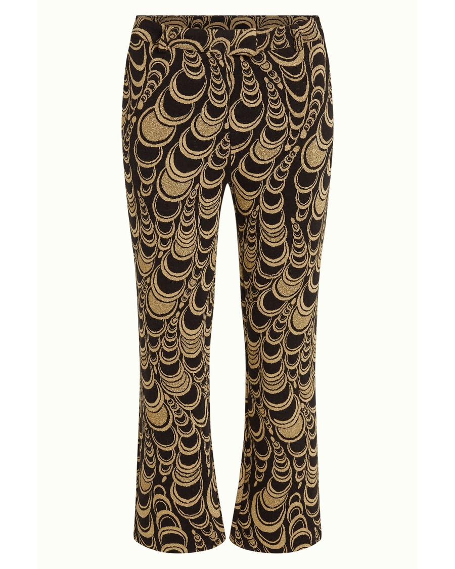 King Louie Luz Cropped Pants Bobbin Jacquard