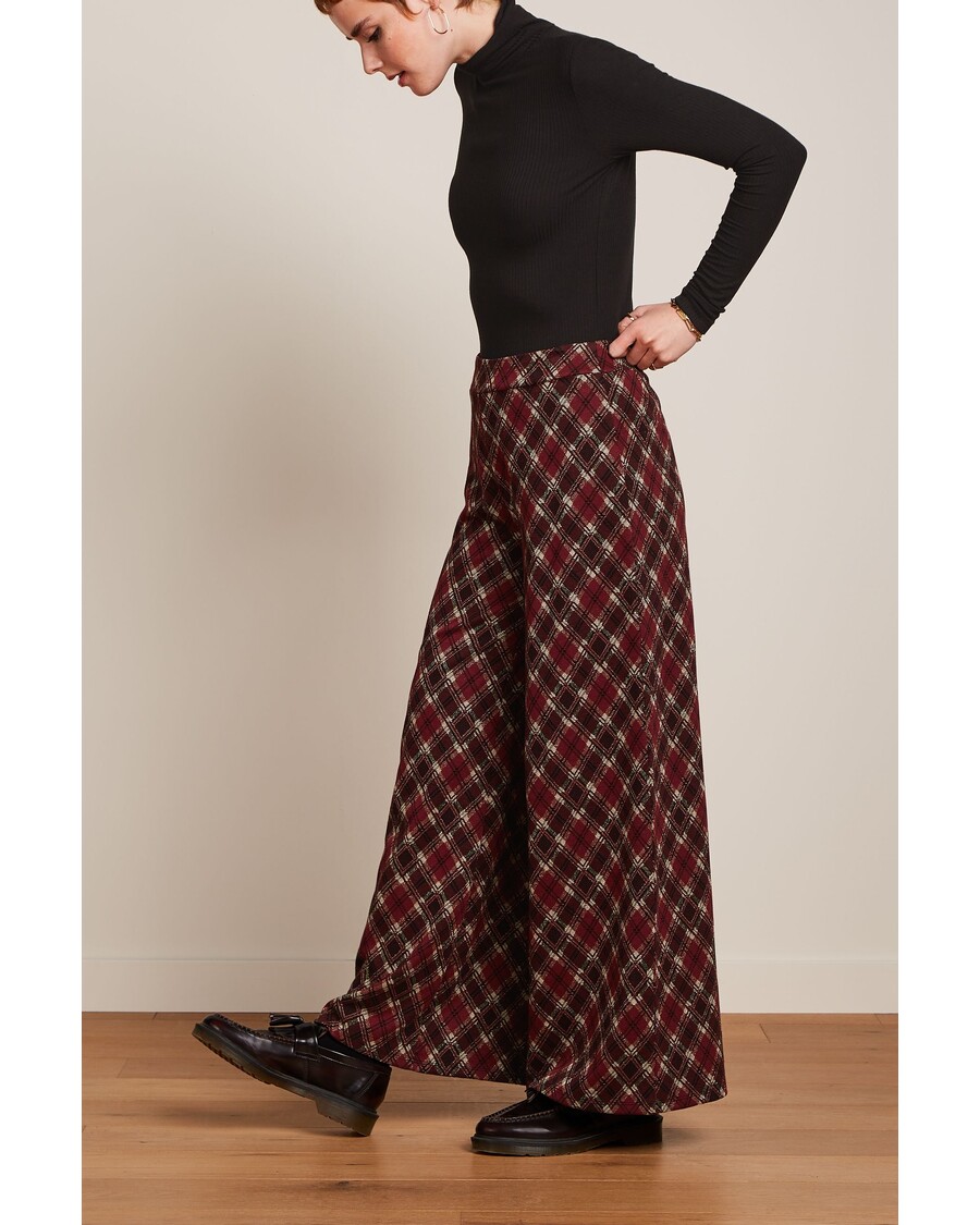 King Louie Border Palazzo Pants Riley Jacquard