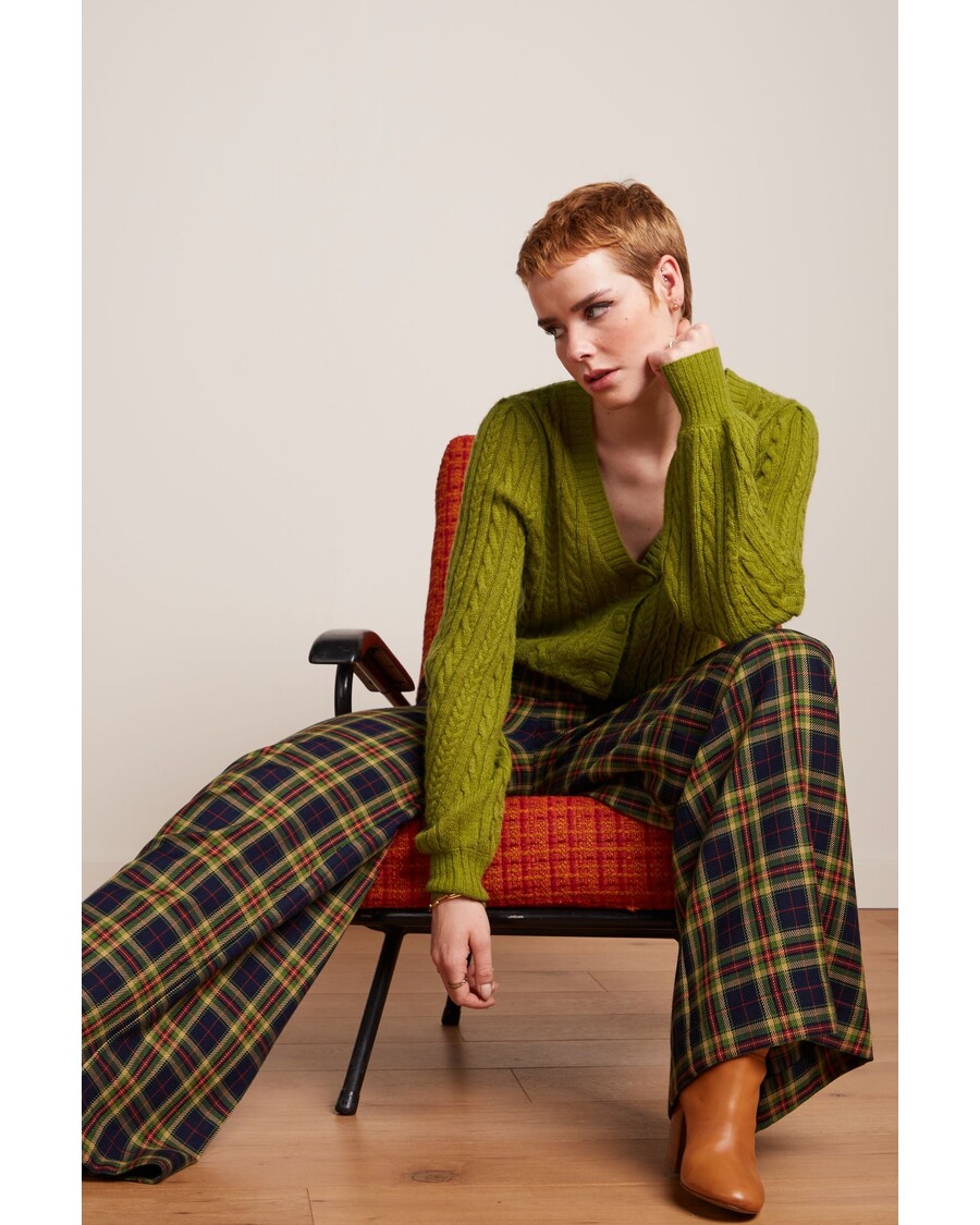 King Louie Chloe Pants Lucky Check