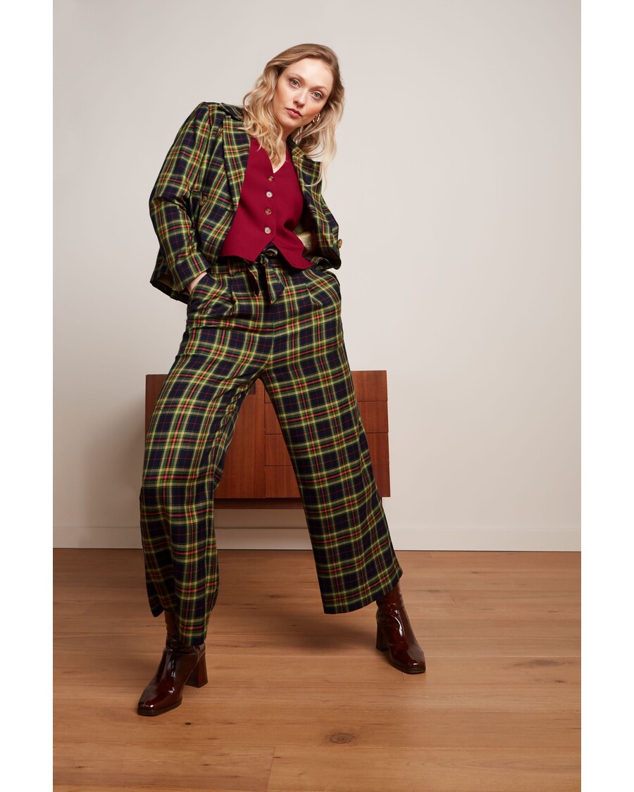 King Louie Ava Pants Lucky Check